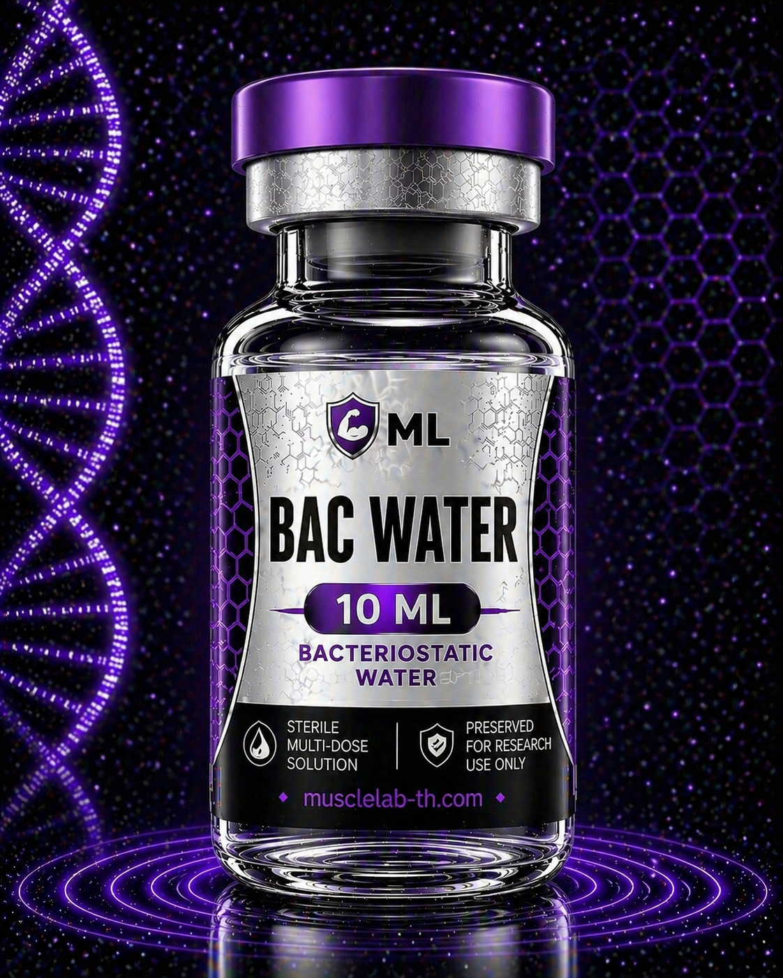 BAC Water 3ml 10ml Россия price