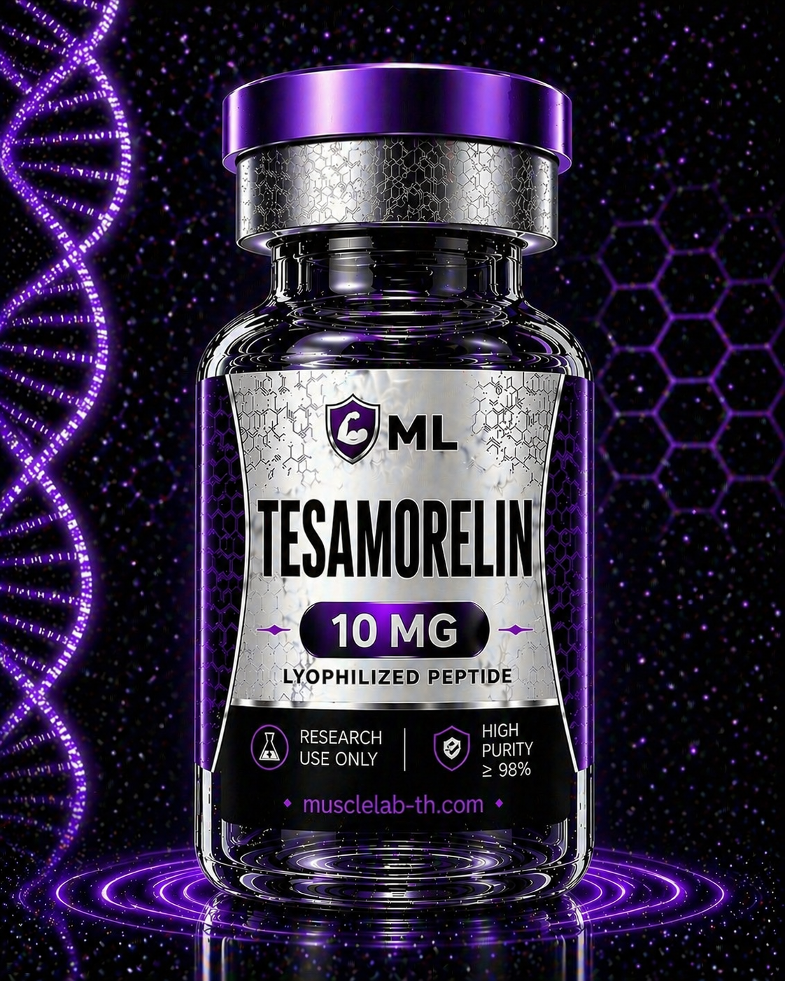 Tesamorelin 10mg Россия peptide price